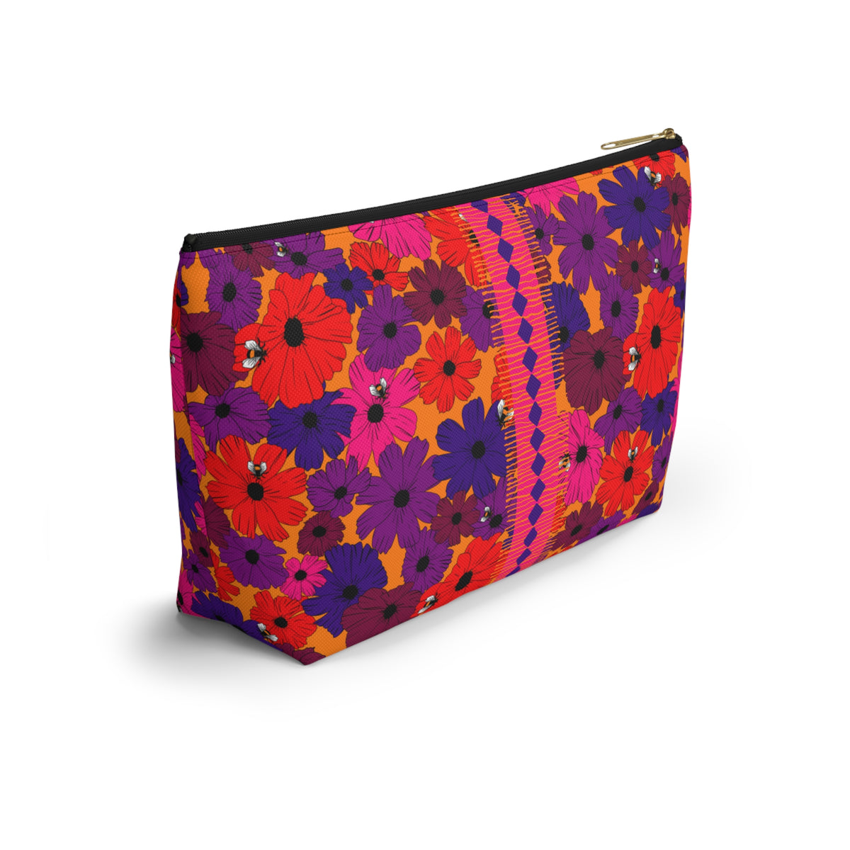 Birdie Mahjong Tile Travel Pouch in Autumn Spice