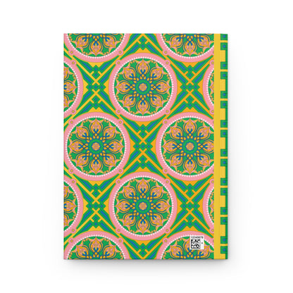 Marie Lined Hardcover Journal in Good Afternoon