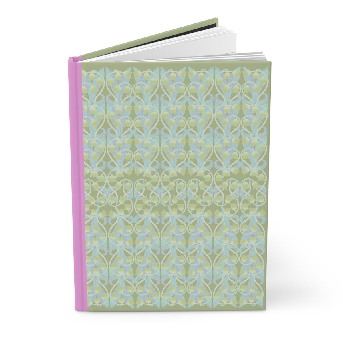Liliana Lined Hardcover Journal in Frost