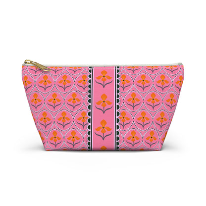 Flora Accessory Pouch in Pink