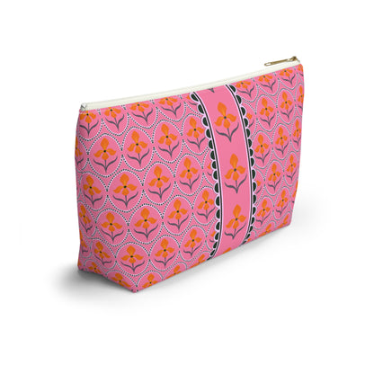 Flora Accessory Pouch in Pink