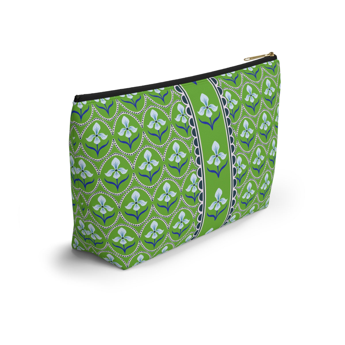 Flora Accessory Pouch in Green