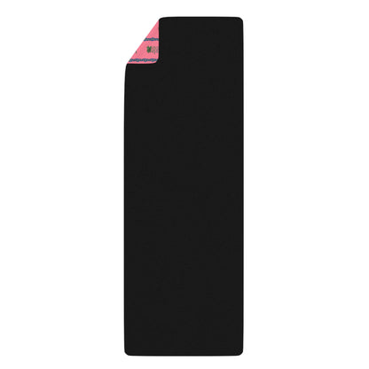 Bettina Rubber Yoga Mat in Bubble Gum