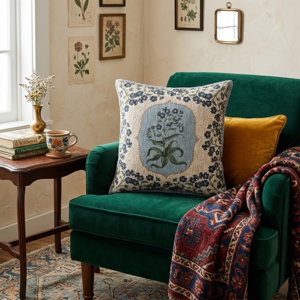 Bettina Woven Throw Pillow