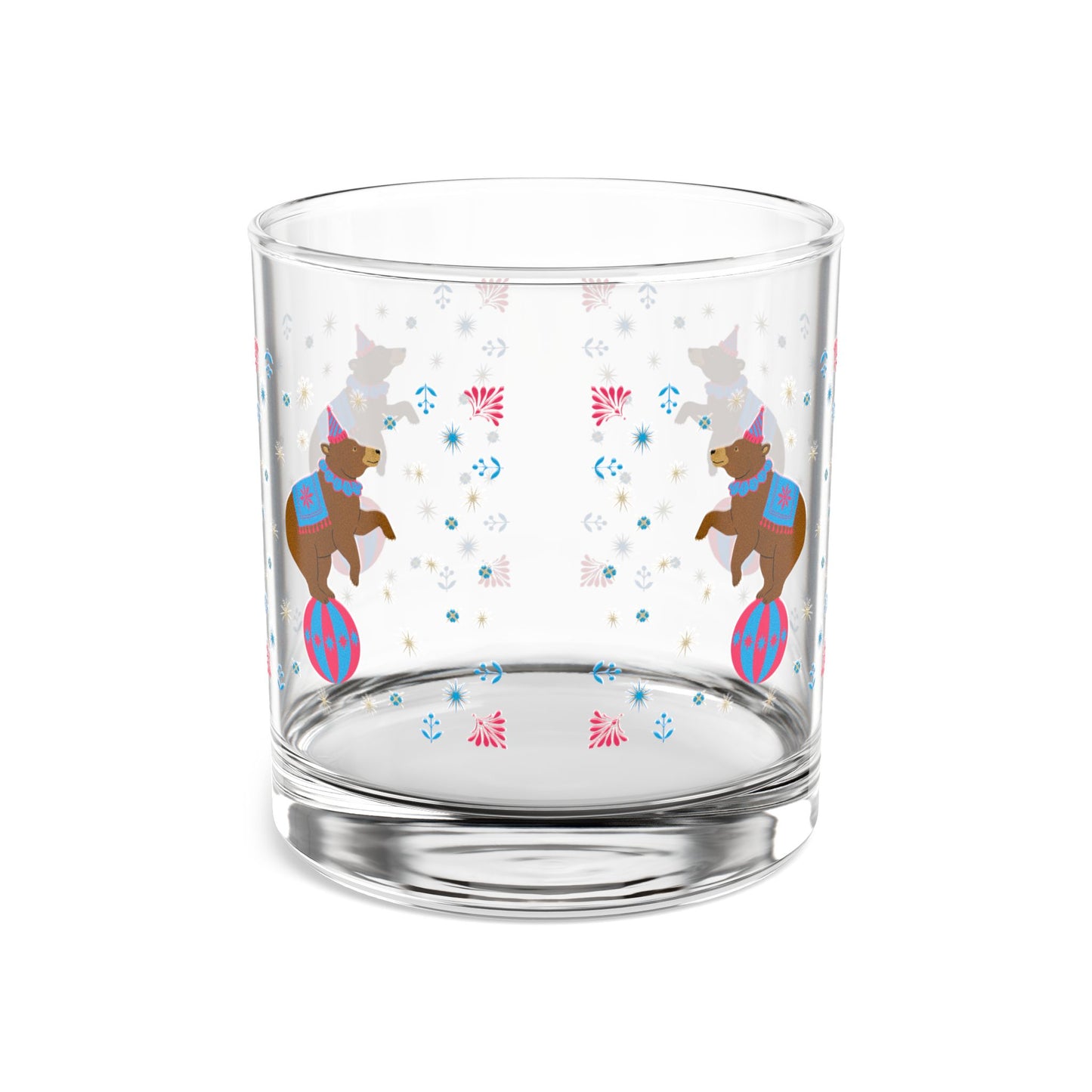 Gwenny Bear Rocks Glass, 10oz