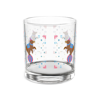Gwenny Bear Rocks Glass, 10oz