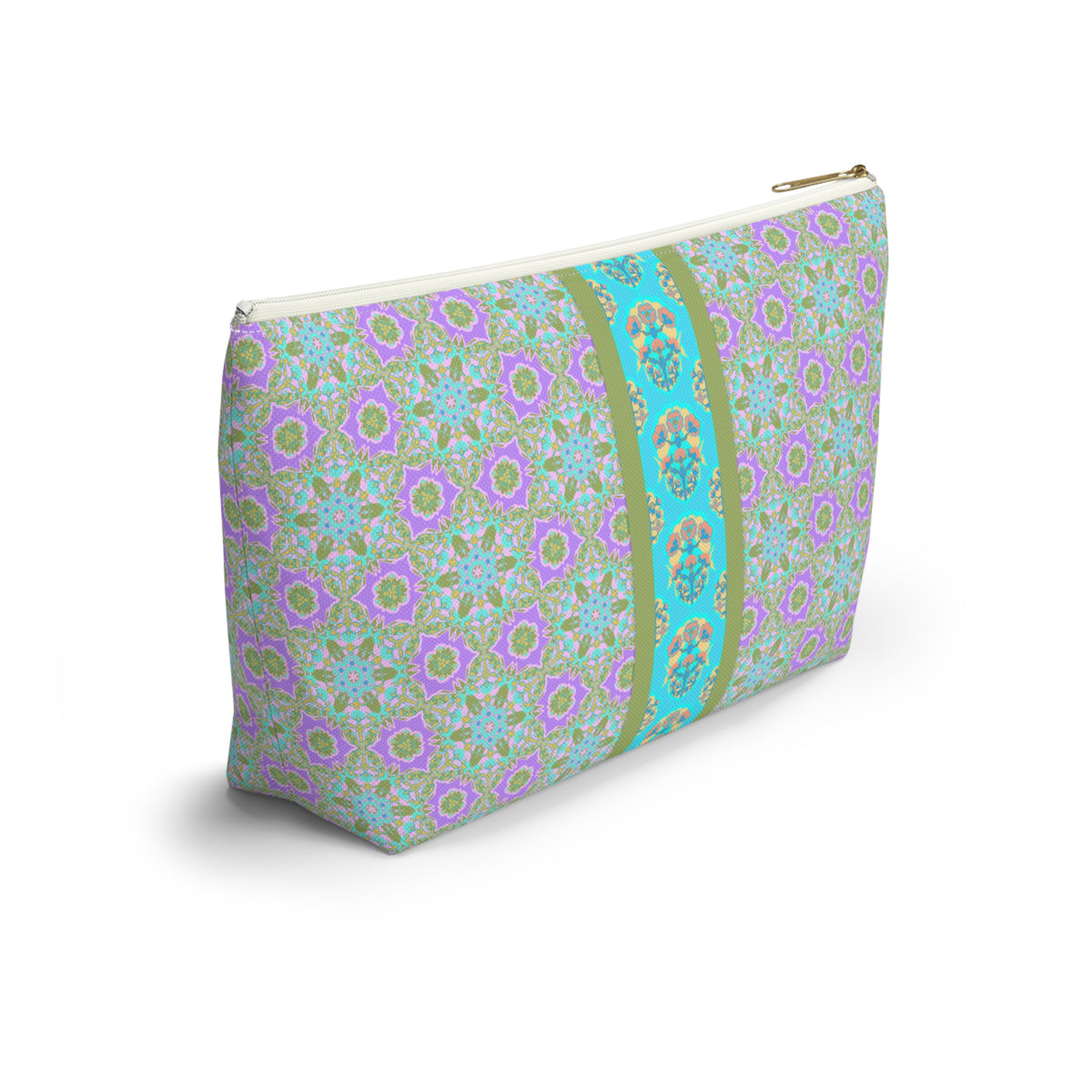 Wendi Mahjong Tile Travel Pouch in Wisteria
