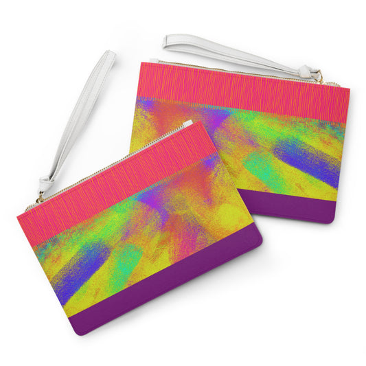 Mabel Mahjong Card Holder Clutch in Crayon Box