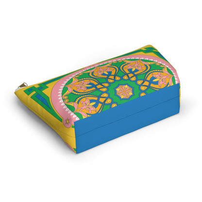 Marie Mahjong Tile Travel Pouch in Good Afternoon