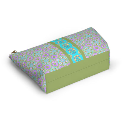 Wendi Mahjong Tile Travel Pouch in Wisteria