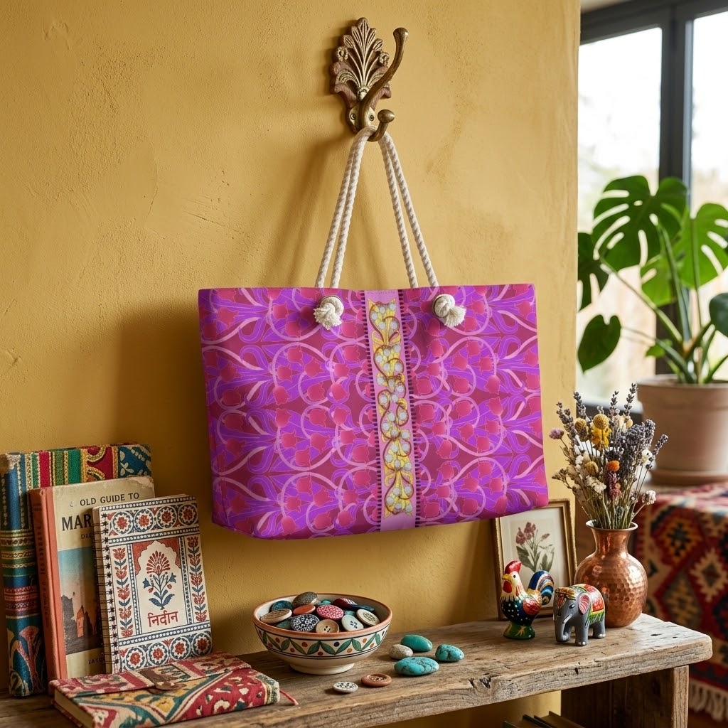 Liliana Mahjong Tote in Day Dream