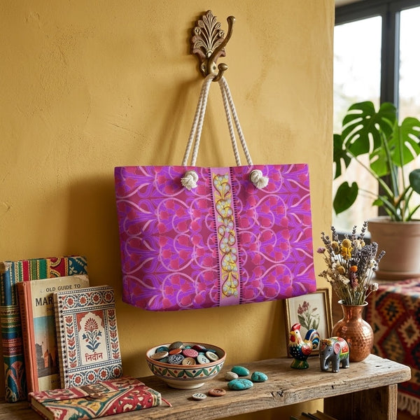 Liliana Mahjong Tote in Day Dream