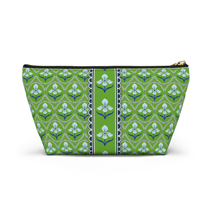 Flora Accessory Pouch in Green