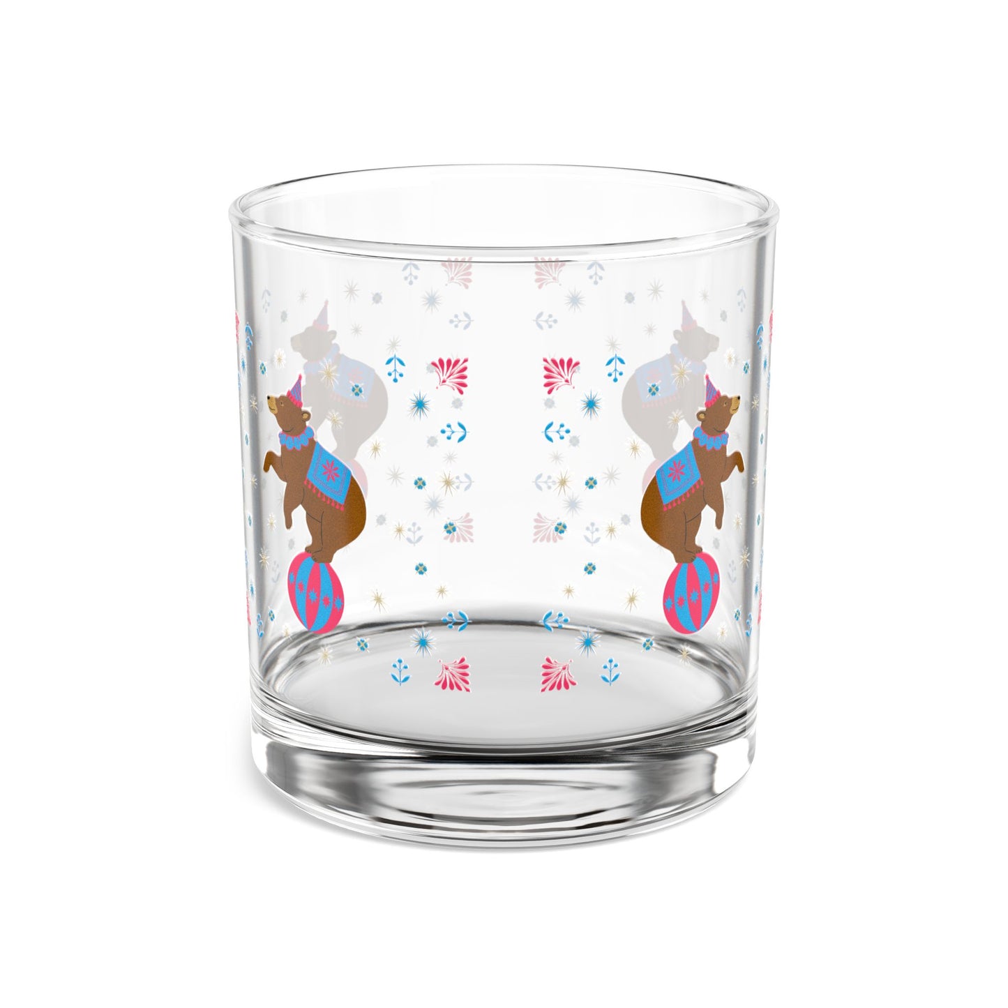Gwenny Bear Rocks Glass, 10oz
