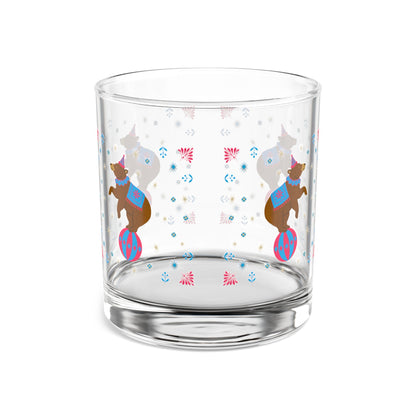 Gwenny Bear Rocks Glass, 10oz