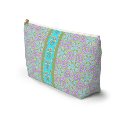 Wendi Mahjong Tile Travel Pouch in Wisteria