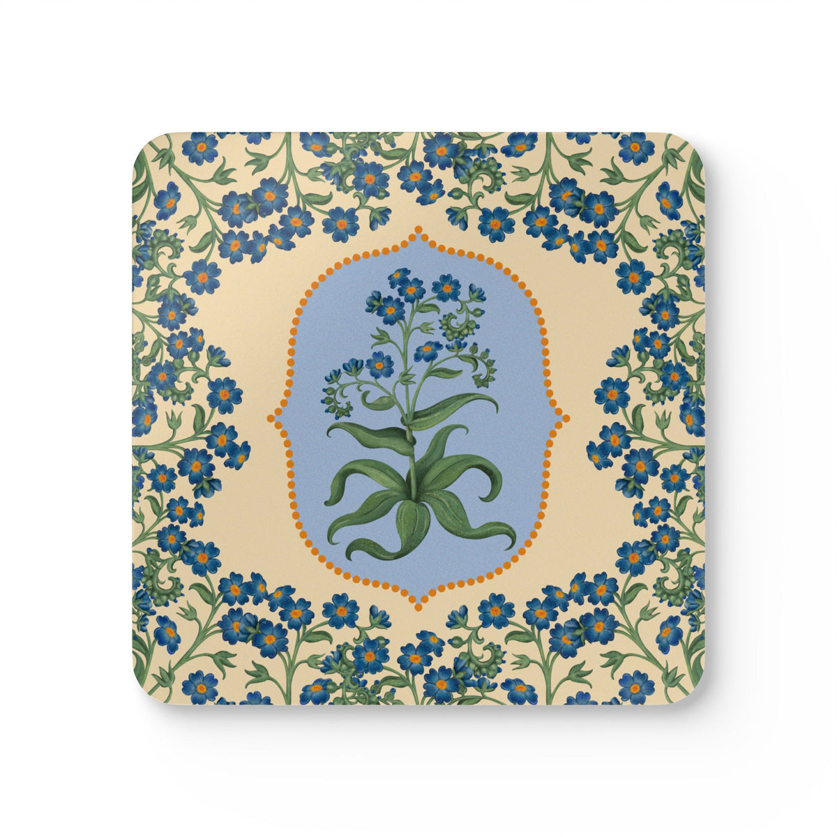 Bettina Corkwood Coaster Set, Set of 4