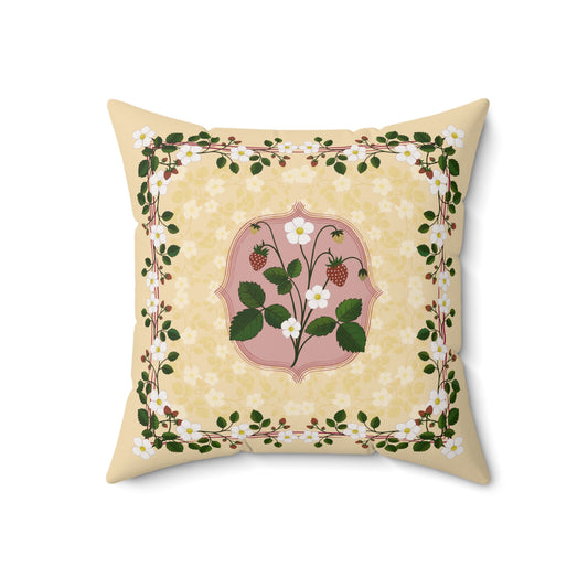 Maisie Faux Suede Throw Pillow