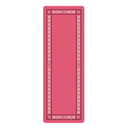 Liliana Rubber Yoga Mat in Blush