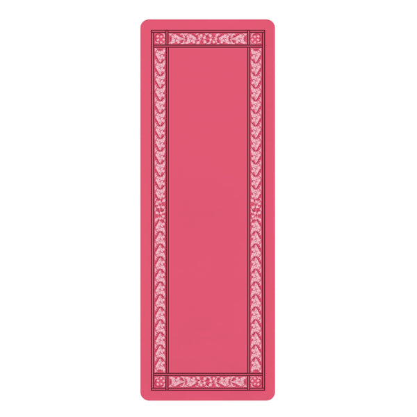 Liliana Rubber Yoga Mat in Blush