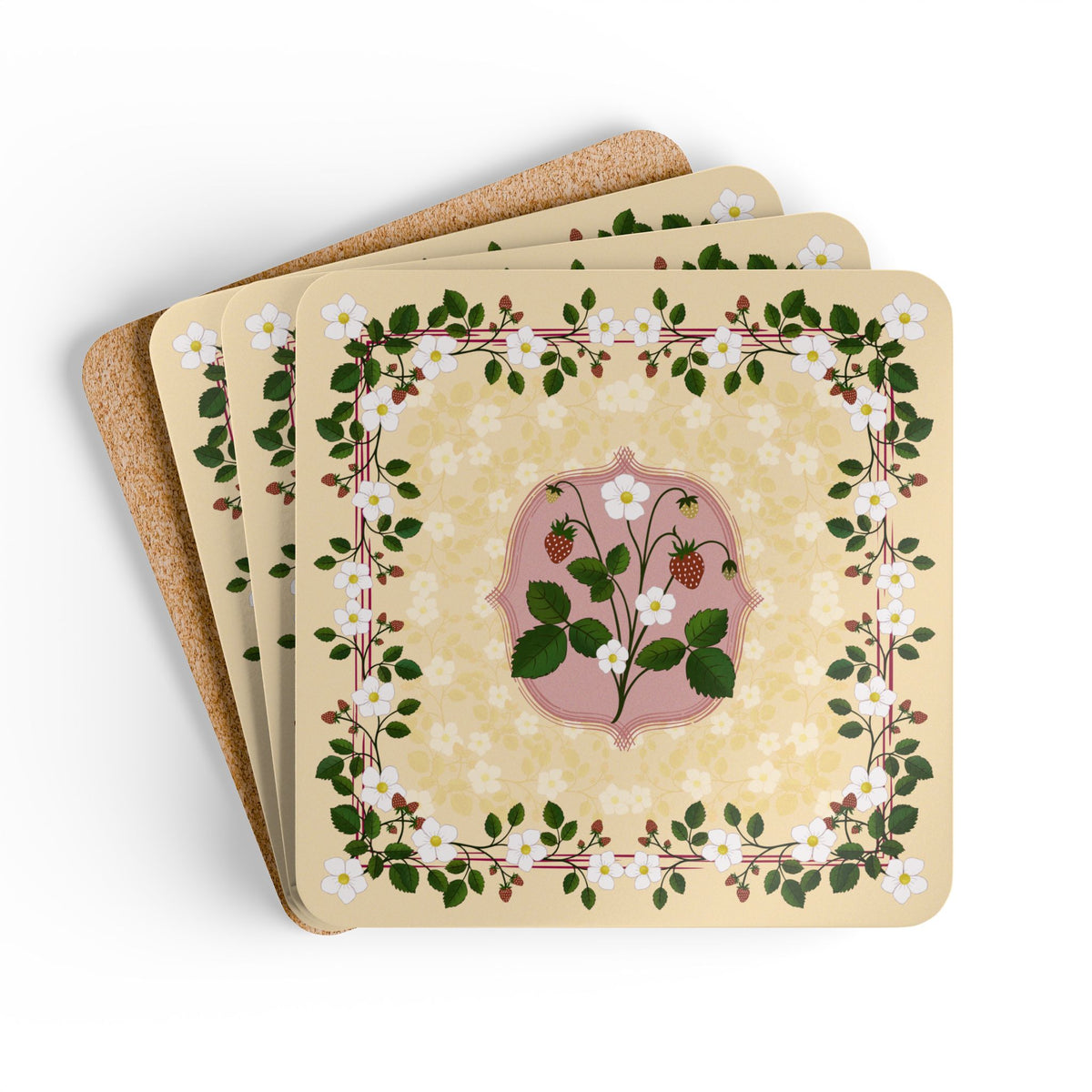 Maisie Corkwood Coaster, Set of 4