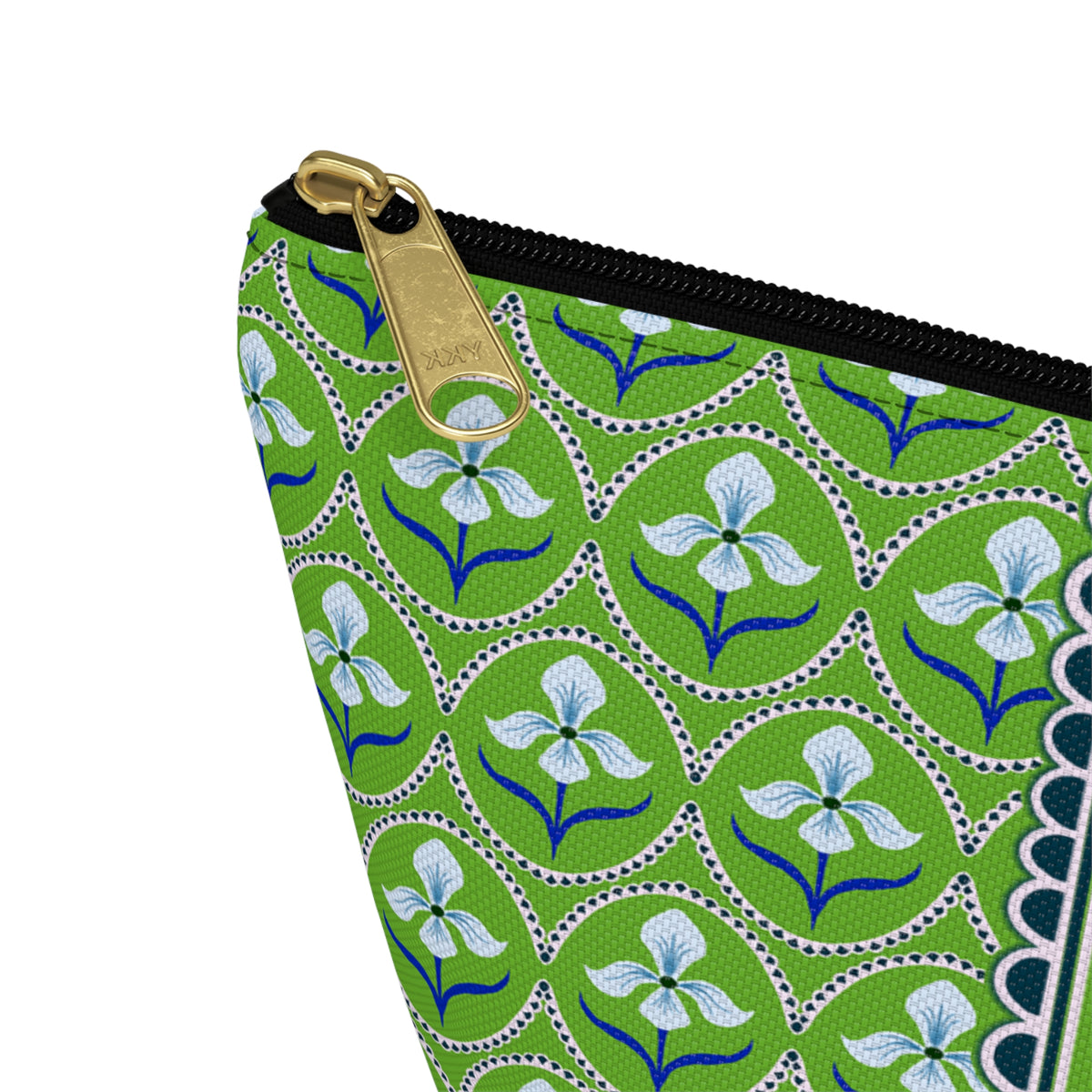 Flora Accessory Pouch in Green