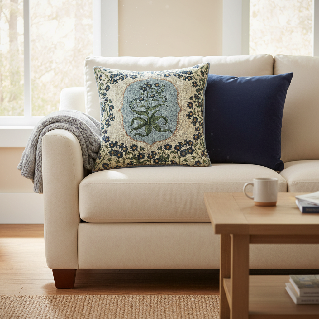 Bettina Woven Throw Pillow