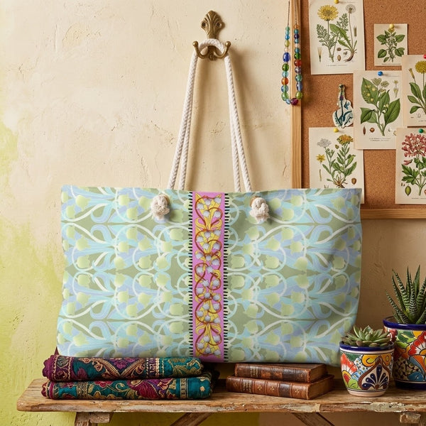 Liliana Mahjong Tote in Frost