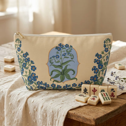 Bettina Mahjong Tile Travel Pouch