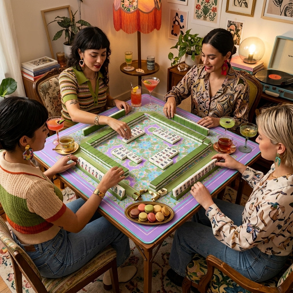 Wendi Mahjong Mat (Made in USA)