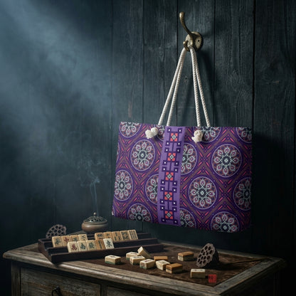 Marie Mahjong Tote in Midnight