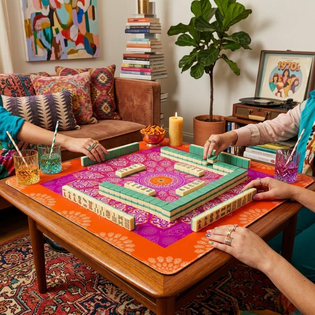Marie Mahjong Mat (Made in USA)