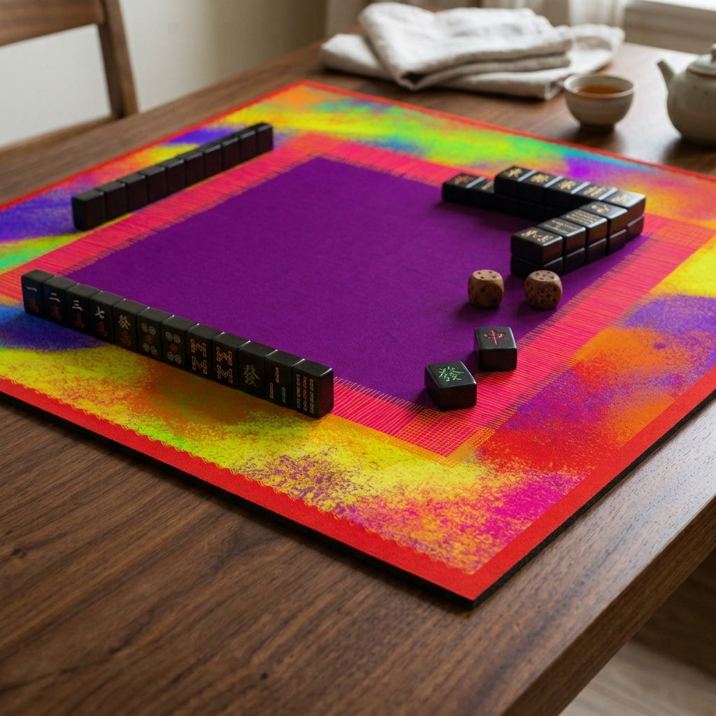 Mabel Mahjong Mat in Crayon Box (Made in USA)