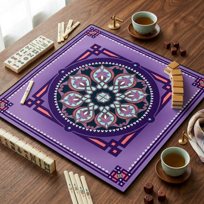 Marie Mahjong Mat in Midnight (Made in USA)
