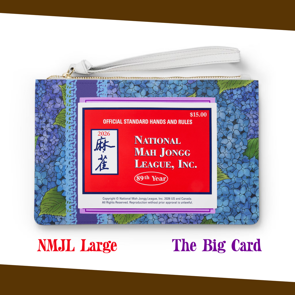 Georgina Mahjong Card Holder Clutch