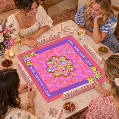 Liliana Mahjong Mat in Day Dream (Made in USA)