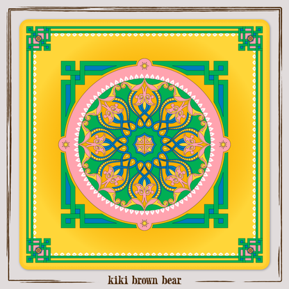 Marie Mahjong Mat in Good Afternoon (Made in USA)