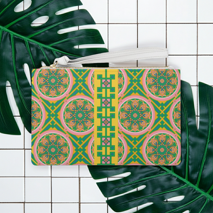 Marie Mahjong Card Holder Clutch in Good Afternoon