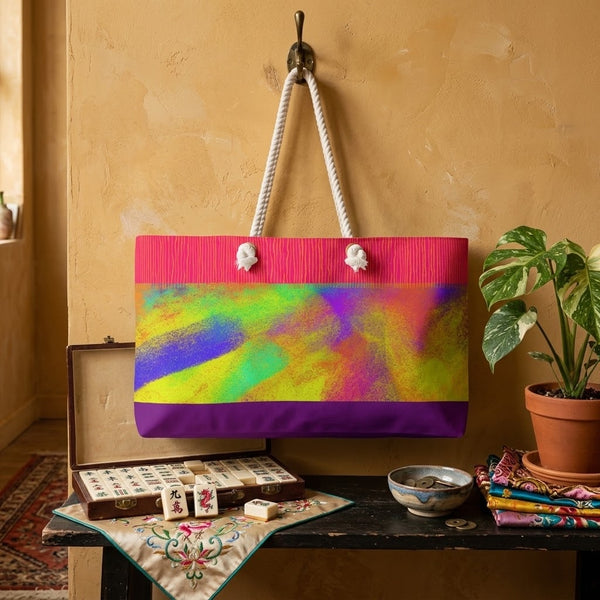 Mabel Mahjong Tote in Crayon Box