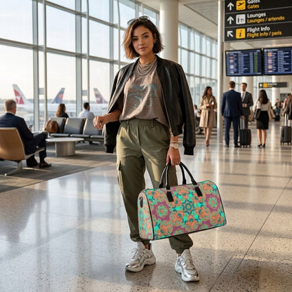 Wendi Weekender Travel Bag in Rosewood