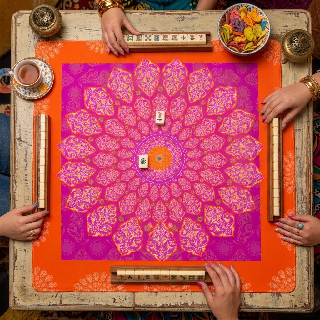 Marie Mahjong Mat (Made in USA)