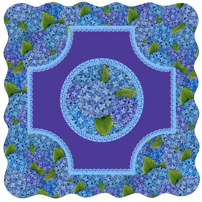 Georgina Scalloped Edge Mahjong Mat