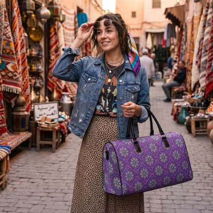 Marie Weekender Travel Bag in Midnight