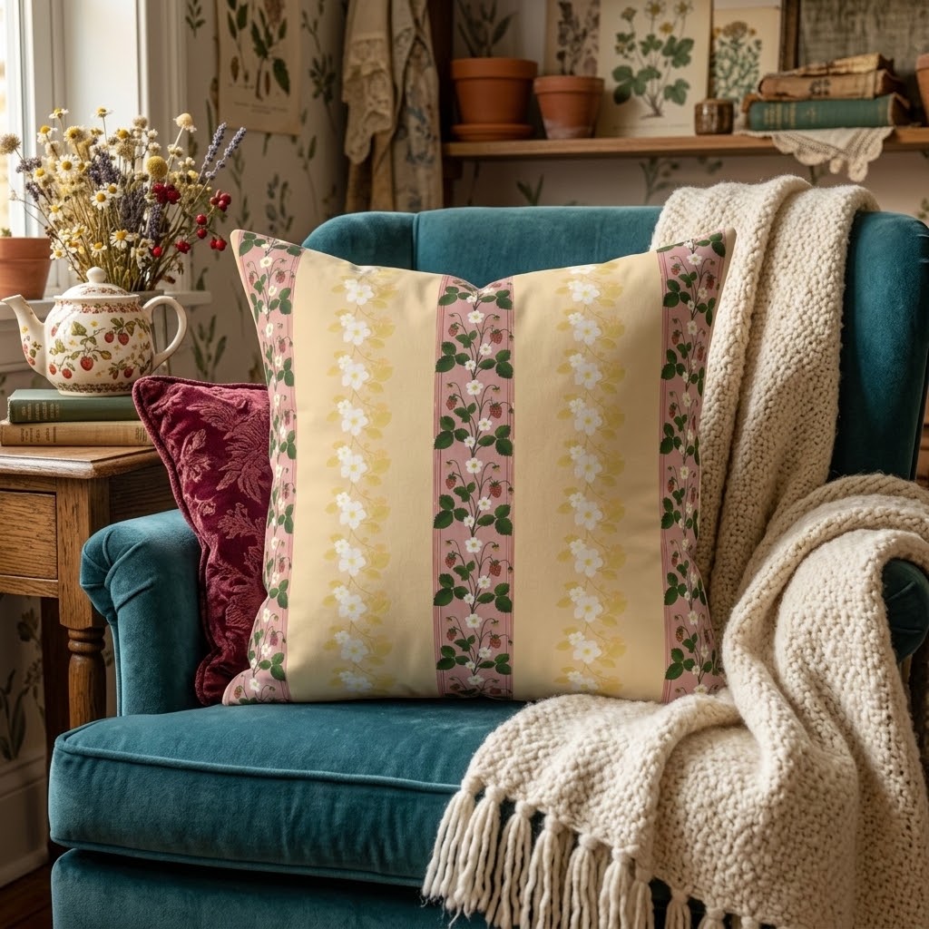 Maisie Faux Suede Throw Pillow (Small)