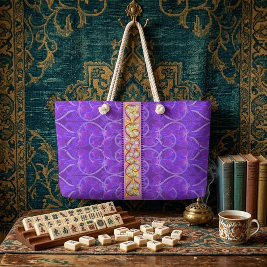 Liliana Mahjong Tote in Lucid Dream