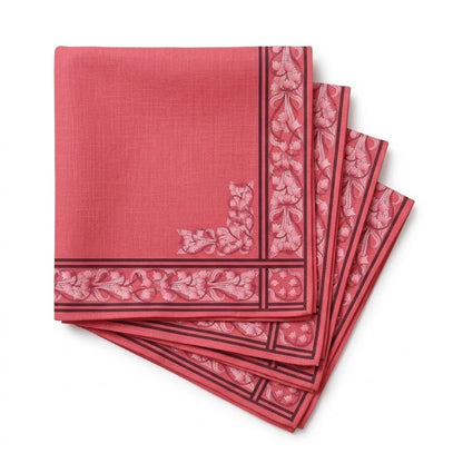 Liliana Napkins, set of 4 in Blush