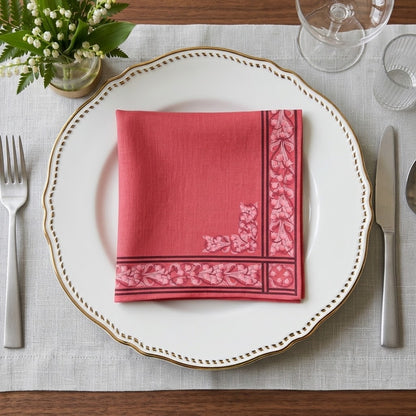 Liliana Napkins, set of 4 in Blush