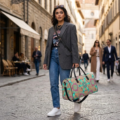 Wendi Weekender Travel Bag in Rosewood