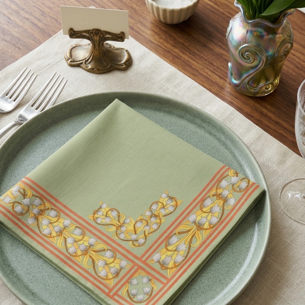 Liliana Napkins, set of 4 in Zen