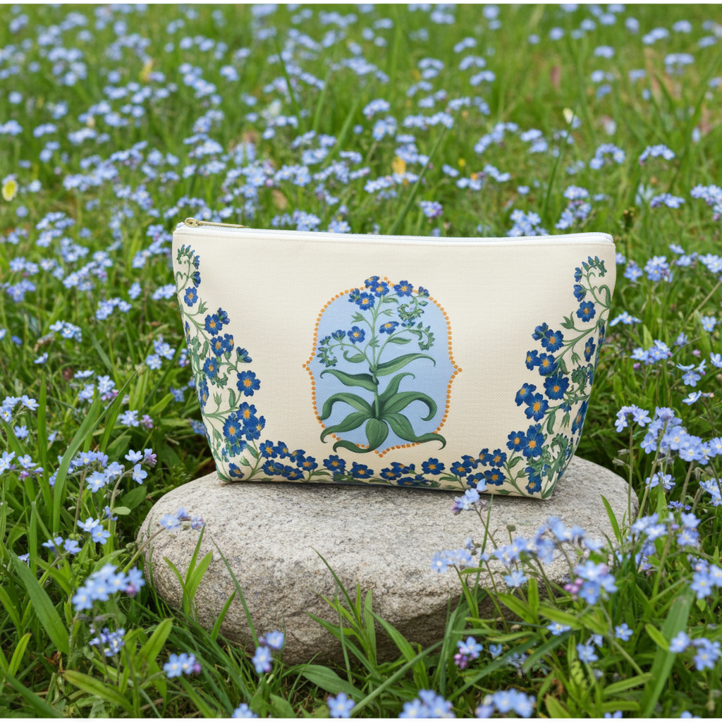 Bettina Mahjong Tile Travel Pouch